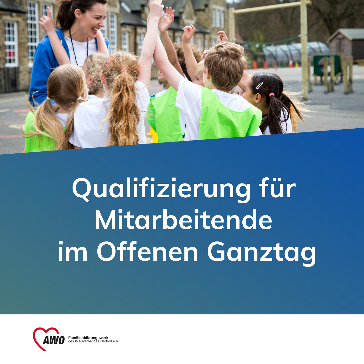 Öffnet die Seite 'Qualifizierung für Mitarbeitende im Offenen Ganztag'